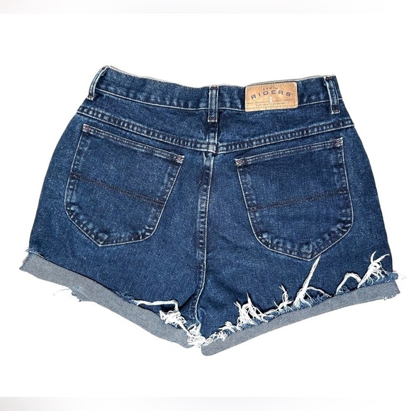Riders by Lee Pants - Riders by Lee Women's Denim Shorts - Dark Blue